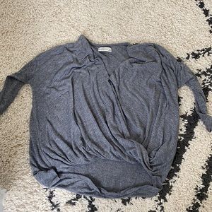 Abercrombie long sleep wrap top